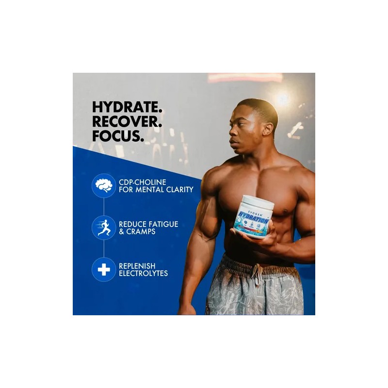 Evogen Hydration Polvo Electrolitos Sin Azúcar Té Durazno