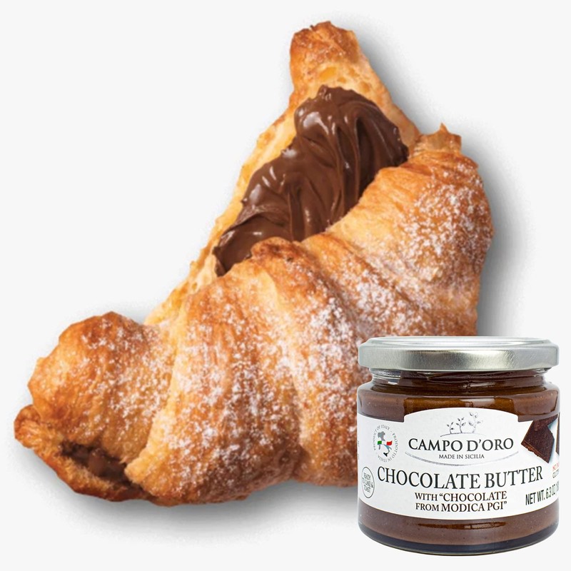CAMPO D'ORO - Premium Chocolate Spread, DOP Certified Modica Chocolate,