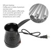 Stainless Steel Coffee Maker, Electric Pot 600ml Portable US Plug