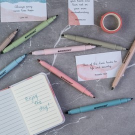 DIVERSEBEE Inspirational Prayer Cards, 60 Unique Bible Verse Assorted Mini Scripture Encouragement Motivational Christian Gifts (Watercolor)