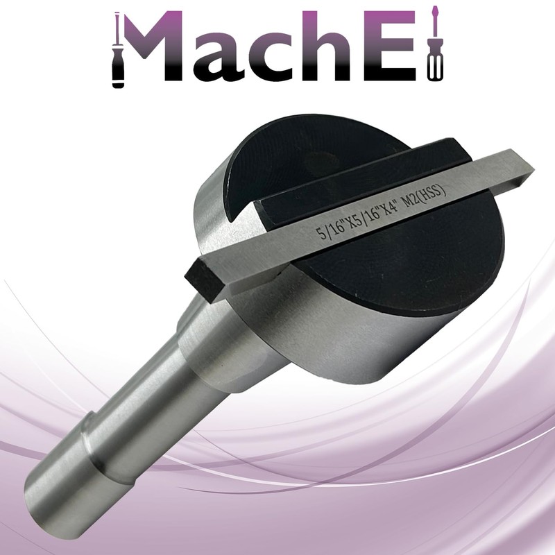 MachEl 2.5-Inch Fly Cutter with R8 Shank for Bridgeport Milling