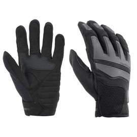 FAST WAY Offroad II Motorcycle Gloves Summer, CE Certified Offroad Motocross Gloves, Comfortable Motorcycle Gloves Men & Women, Black, XXL