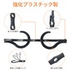 PAVIKE Multi-functional Clothes Hangers (Set of 4), Folding Clothes Hangers,