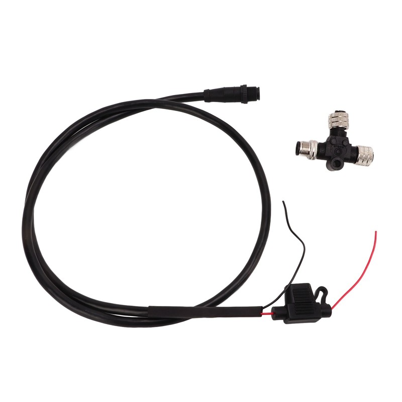 Backbone Cable with Tee Connector 3A Fuse 5Pin M12 Thread