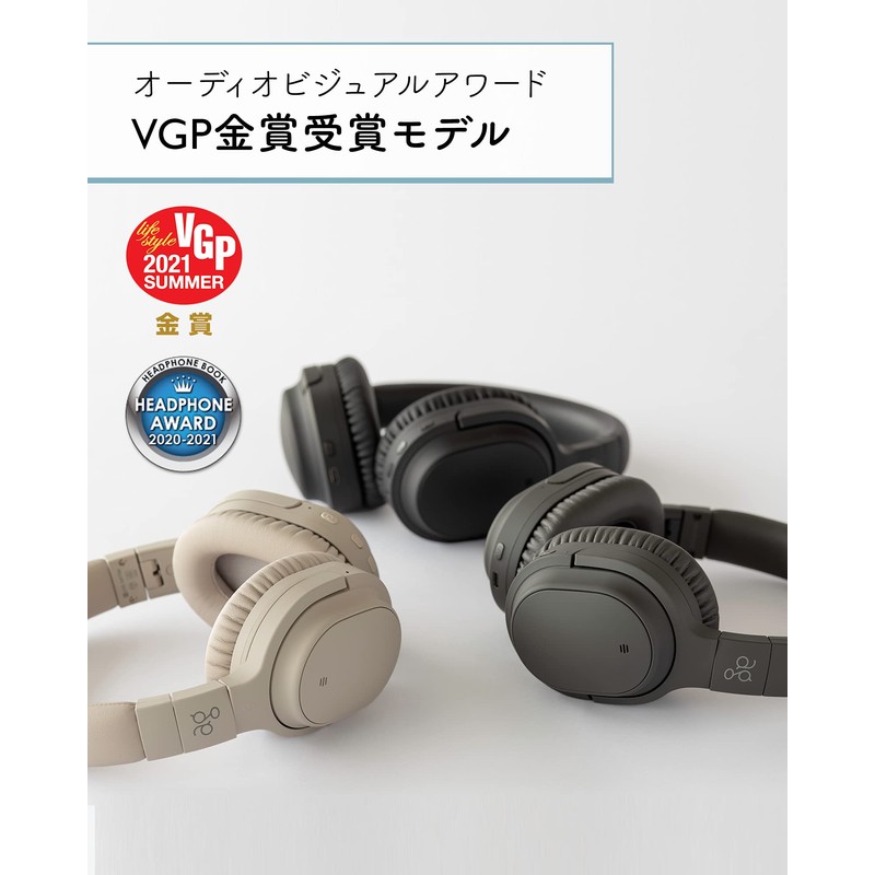 ag WHP01K [AG-WHP01K] Wireless Headphones Bluetooth Noise Cancelling Noise-Canceling ANC