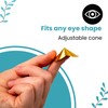 heestar Disposable Eye Protection Cones (100, GOLD)