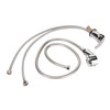Shampoo Bed Faucet Kit Ceramic Valve Good Sealing Hot Cold