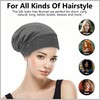 IN Chenthy Hair Cap for Sleep, Satin Bonnet for Sleeping,Adjustable
