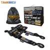 TRUKSECU Retractable Ratchet Straps, 2 Inch x 10 Feet, 4400