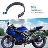 A ABSOPRO Motorcycle Exhaust Down Pipe Clamp 100mm Joint Clamp