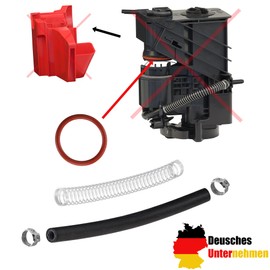Snapworld-Kaffee Seal O-Ring Maintenance Kit Replacement Hose + Kink Protection Spring Compatible with Siemens & Bosch EQ.3 S100 S300 S500 VeroCup 100 300 and EQ.9 S300 S500 S700 S900 to Brewing Group