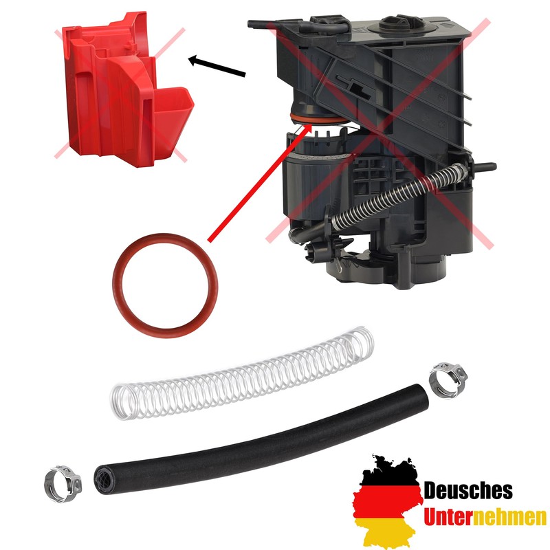 Snapworld-Kaffee Seal O-Ring Maintenance Kit Replacement Hose + Kink Protection
