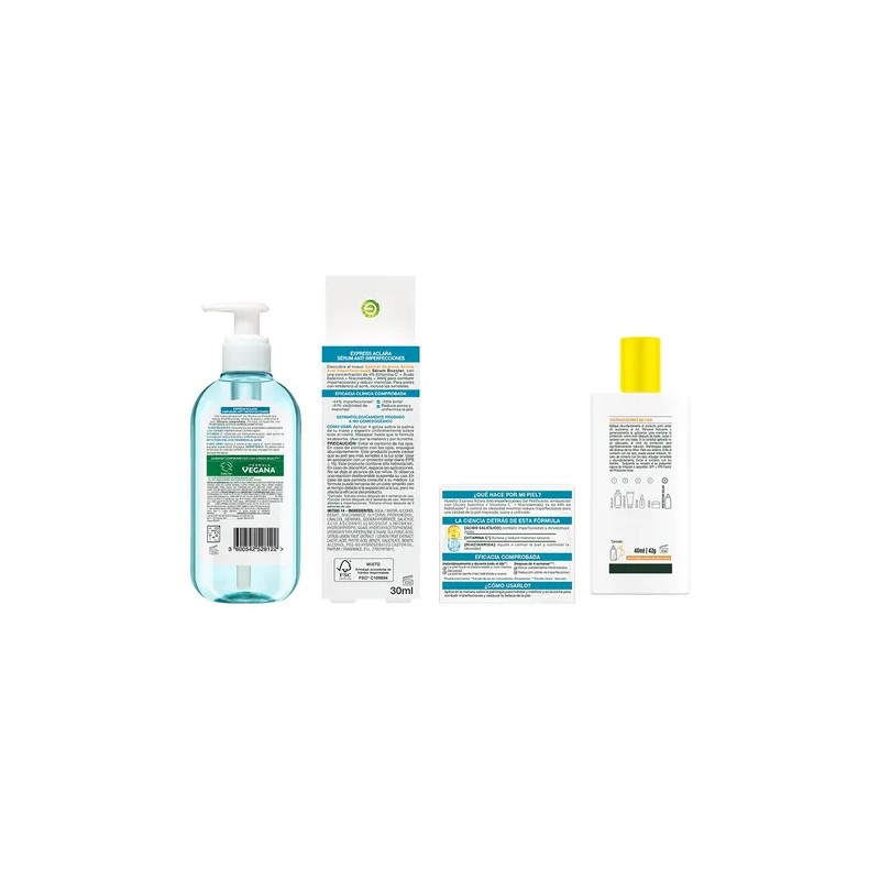 Kit Garnier Ea rutina completa antiacne para piel grasa