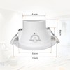 LED Motion Sensor Ceiling Light, 9W IP44 Waterproof Downlight with