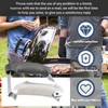 80672 Charcoal Lid Handle & Shield Kit Compatible with Weber