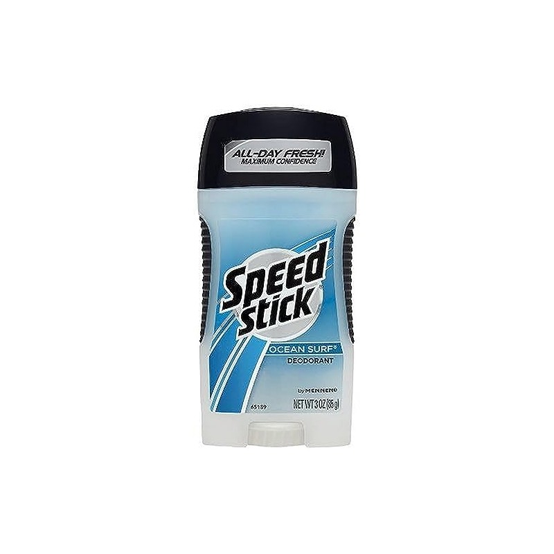 Speed Stick Deodorant, Ocean Surf, 3 Ounce, (Pack of 6)