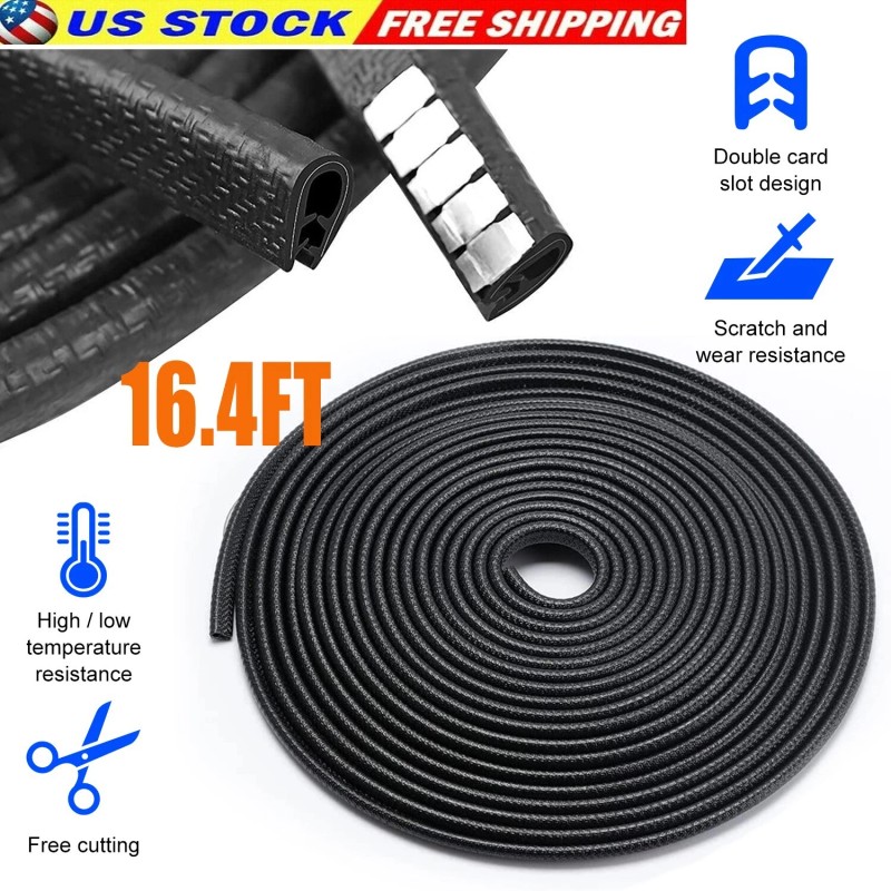 DONWELL Honda Car Door Protector – Anti-Scratch Rubber Molding Seal