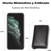 Carteras para Hombre,Tarjetas y Carteras,RFID Bloquean Dinero Clip Doble Pliegue