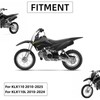 BAOUFF Plastics Kit for KLX110,Dirt Bike Fairing Body Work Set