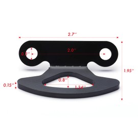 VEXPLO 6PCS Tie Down Hooks Anchor Point with 12 * 1/4''Self-Drilling Screws for Ford F150 Bed Tie Downs 2004-2017 Styleside 2001-2010 Explorer Sport Trac Pickup Truck Bed Tie Downs Bracket