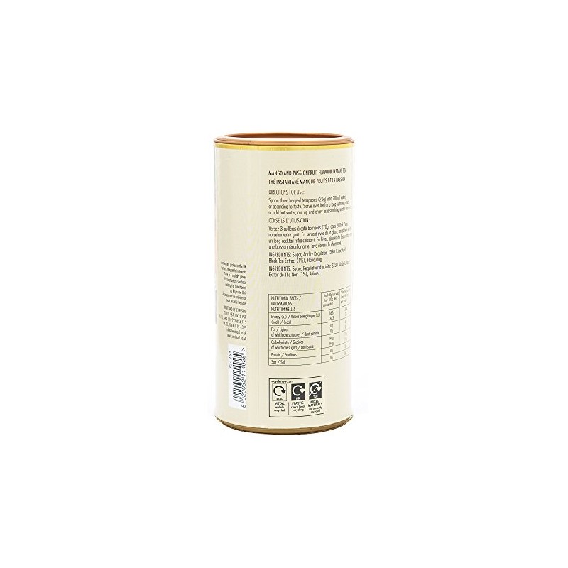 Whittard Mango & Passionfruit Flavour Instant Tea 450g