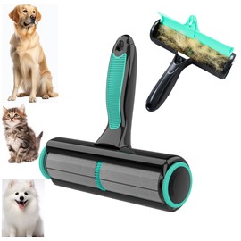 Reusable Lint Roller for Pet Hair ，Pet Hair Remover ，Multi-Surface Fur Removal Tool and Dirt Remover for Furniture,Cat and Dog Hair Remover for Couch, Furniture, Carpet, Car Seat,Clothing and Bedding