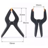 32PCS Nylon Spring Clamps Set Quick DIY Tools Grip Plastic