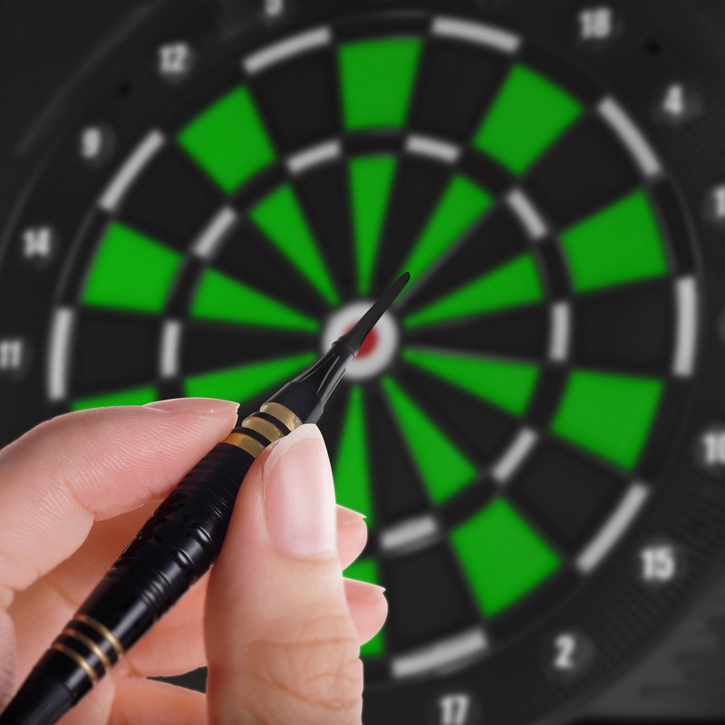 CyeeLife Plastic Dart Tips, Pack of 100, 2BA Thread, Extremely