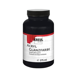 KREUL 79012 High-Gloss Acrylic, Glass, Black