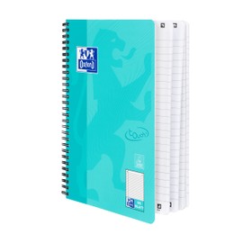 Oxford Spiral-bound Notepad, aqua 1