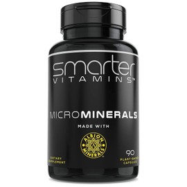 15 mg de glicinato de zinc de Albion® aumentado con 5 minerales extra esenciales para apoyar el metabolismo, el ADN y el suplemento mejorado 90 cápsulas veganas a base de plantas