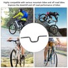 Mountain Bike Handlebar 25.4mm Diameter 580mm Extra Long Handlebar Aluminum