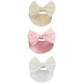 Soft Touch Newborn Essentials Headband with Bow Stretchy and Soft Elastic Headband for Baby Girls