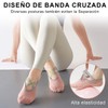 VIDA4U 6 pares Calcetas Pilates para Mujer, Calcetines Yoga para