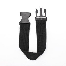 ehbn9 Belt Extender for Fanny Pack Strap Extension Waist Bag Belts Black