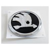 Skoda Original Tailgate Emblem Silver Metal Facelift from 28.07.2014 Skoda