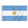 3×5 FT Argentina Flag, Large 75D Argentinian National Outdoor Banner,Decor