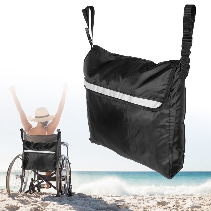 Wheelchair Bag Backpack Wheel Chair Storage Tote for Carrying Loose