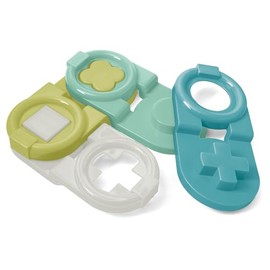 Wader 43310 Replay EDU Puzzle Set Made of Recycled Plastic, 4-Piece Shapes, Plug-In Game from 1 Year, Approx. 17 x 3 x 21 cm