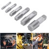 Raguso Pipe Tap Set, 6Pcs Carbon Steel NPT Durable Easy
