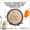 Spicy Garlic Pepper Sea Salt - 4 oz Jar