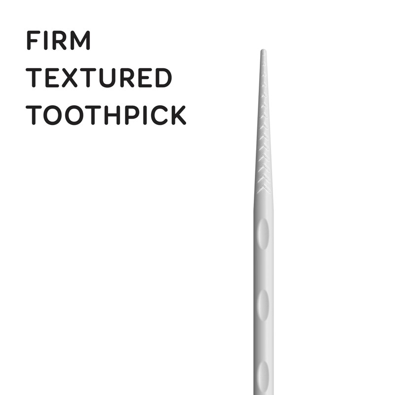 Grin Charcoal Infused Softstx, Gentle Dental Picks, 90 Count, Soft