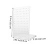 Hohopeti Jewelry Organizer Displays 120 Hole Earring Rack Acrylic Earring