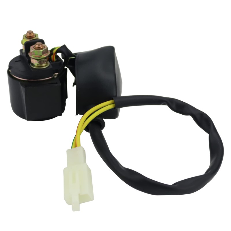 STABSOLI 3 Bolt Starter Motor & Solenoid Relay & CDI