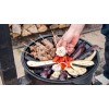 MangalGrills Traditional Cast Iron Uzbek Kazan Saj Discada Disk Campfire