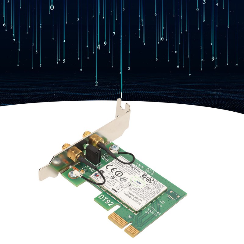 AR5BDT92 AR9280 300Mbps PCIE WiFi Card 2.4GHz 5GHz Dual Band