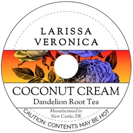 Coconut Cream Dandelion Root Tea (Single Serve K-Cup Pods) (12 pods, ZIN: 572211)