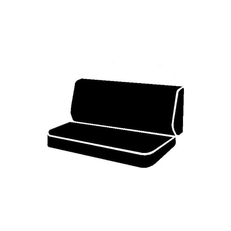 FIA SP84 GRAY Universal Fit Truck Bench Seat Cover (Gray)