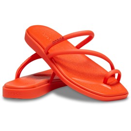 Crocs Miami Toe Loop Sandal Lava 5 M