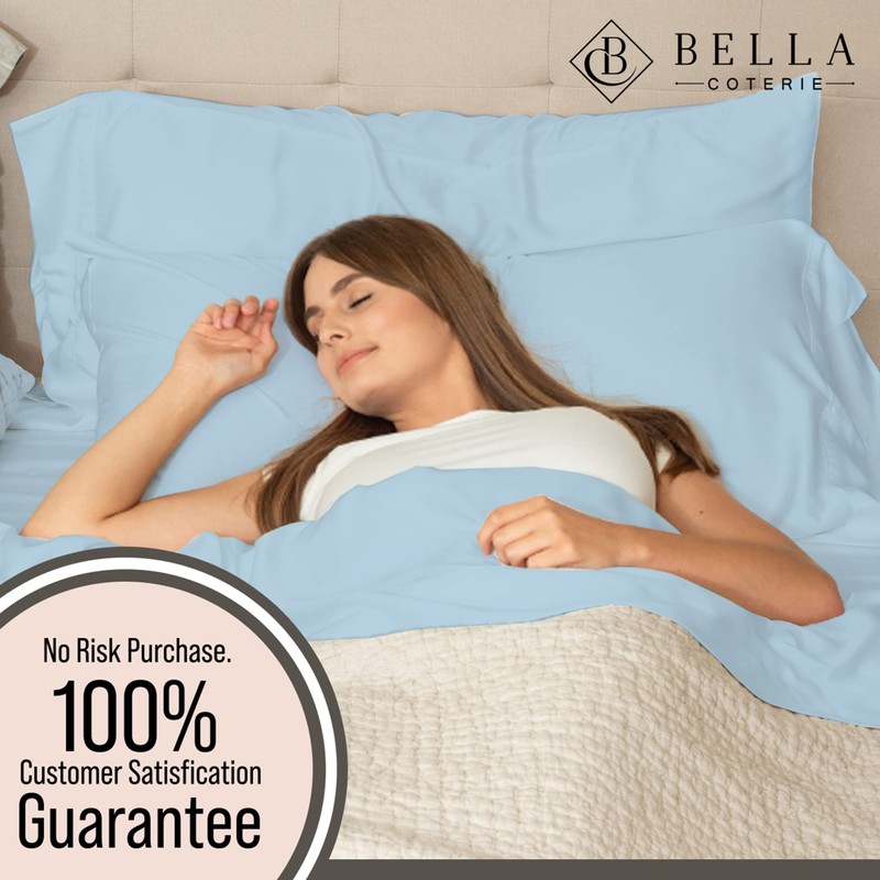 Bella Coterie | Luxury Queen Pillowcase Set | Organically Grown